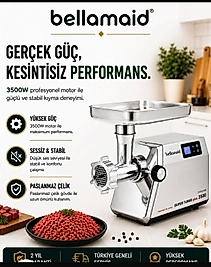 Bellamaid 3500 Watt Et Kıyma Makinası