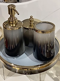 Pirinç 4 Parça Banyo Seti G2