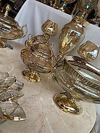 7 Parça Pirinç Gudea Eko Salon Set